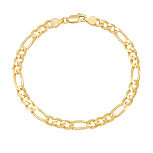 5MM "CLASSIC" Figaro Bracelet