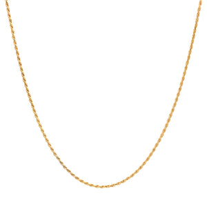 1.5MM Rope Chain (DIAMOND CUT)