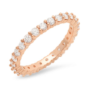 2MM Diamond Eternity Ring