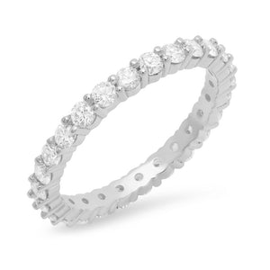2MM Diamond Eternity Ring