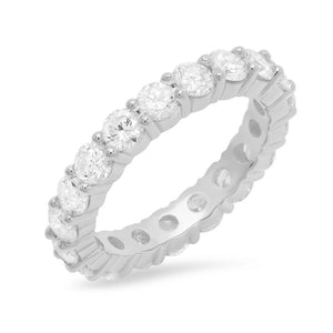 3MM Diamond Eternity Ring