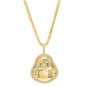 Standard Diamond Buddha Pendant