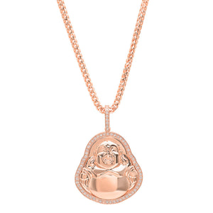 Standard Diamond Buddha Pendant