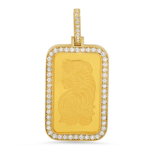 10 Gram Diamond Lady Fortuna Pamp