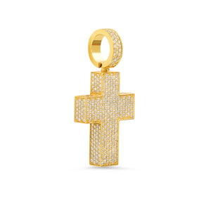 Mini Flooded Diamond BOX Cross