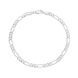 4MM "CLASSIC" Figaro Bracelet