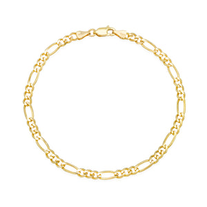 4MM "CLASSIC" Figaro Bracelet