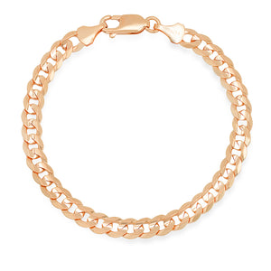 5.5MM Flat Curb Bracelet