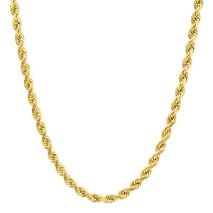 3MM Rope Chain (DIAMOND CUT)