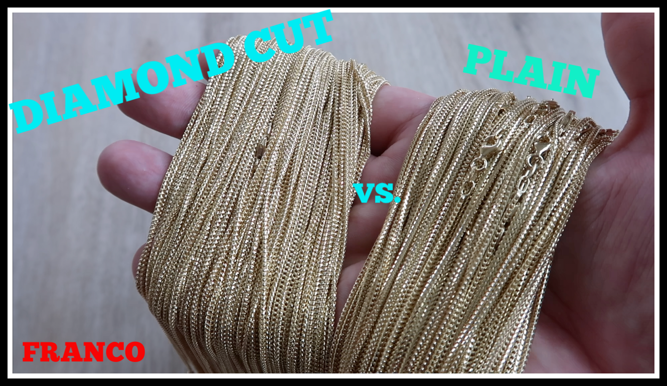THIN chain layering 1MM-1.2MM Franco vs Jacoje Link review 