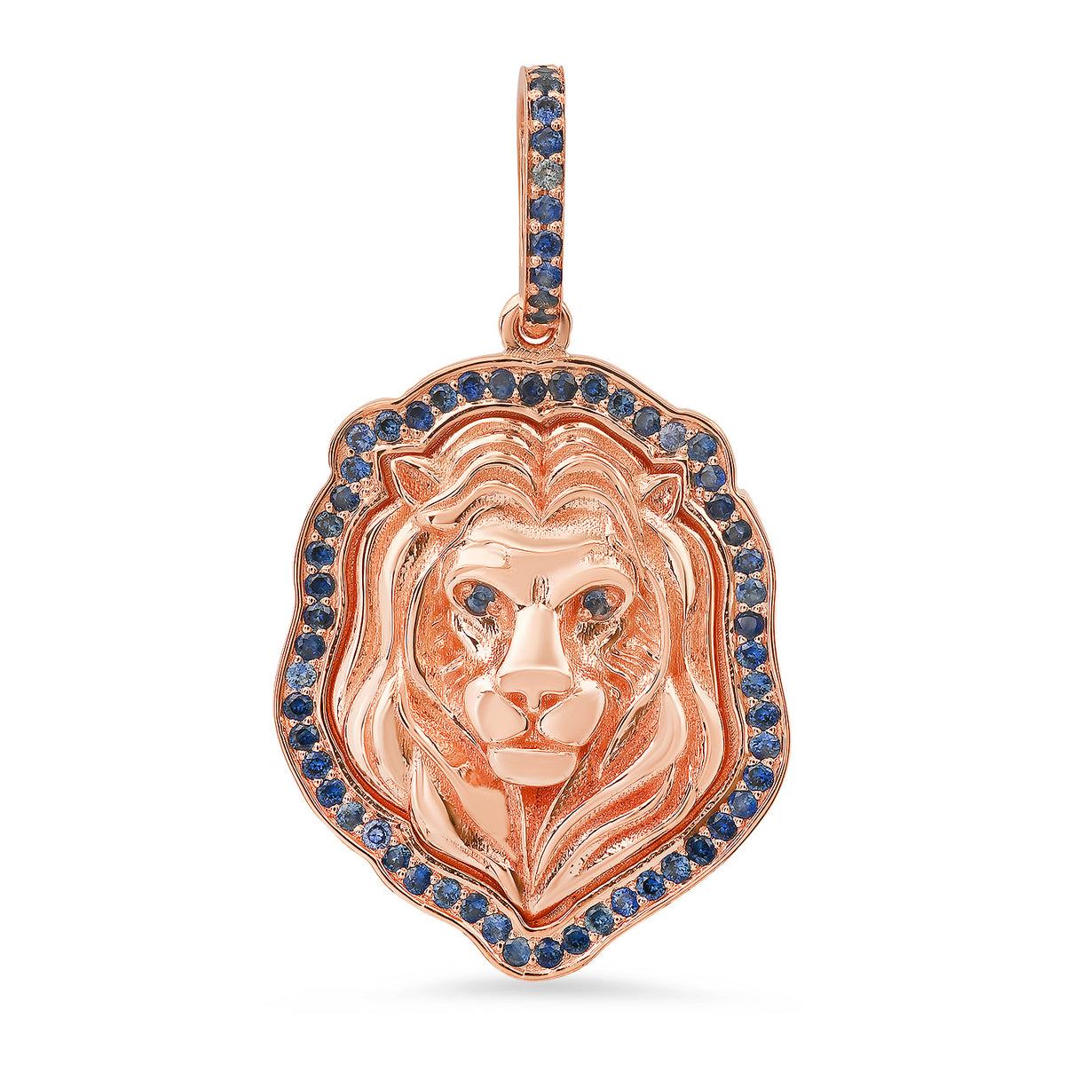 Mini Sapphire Lion