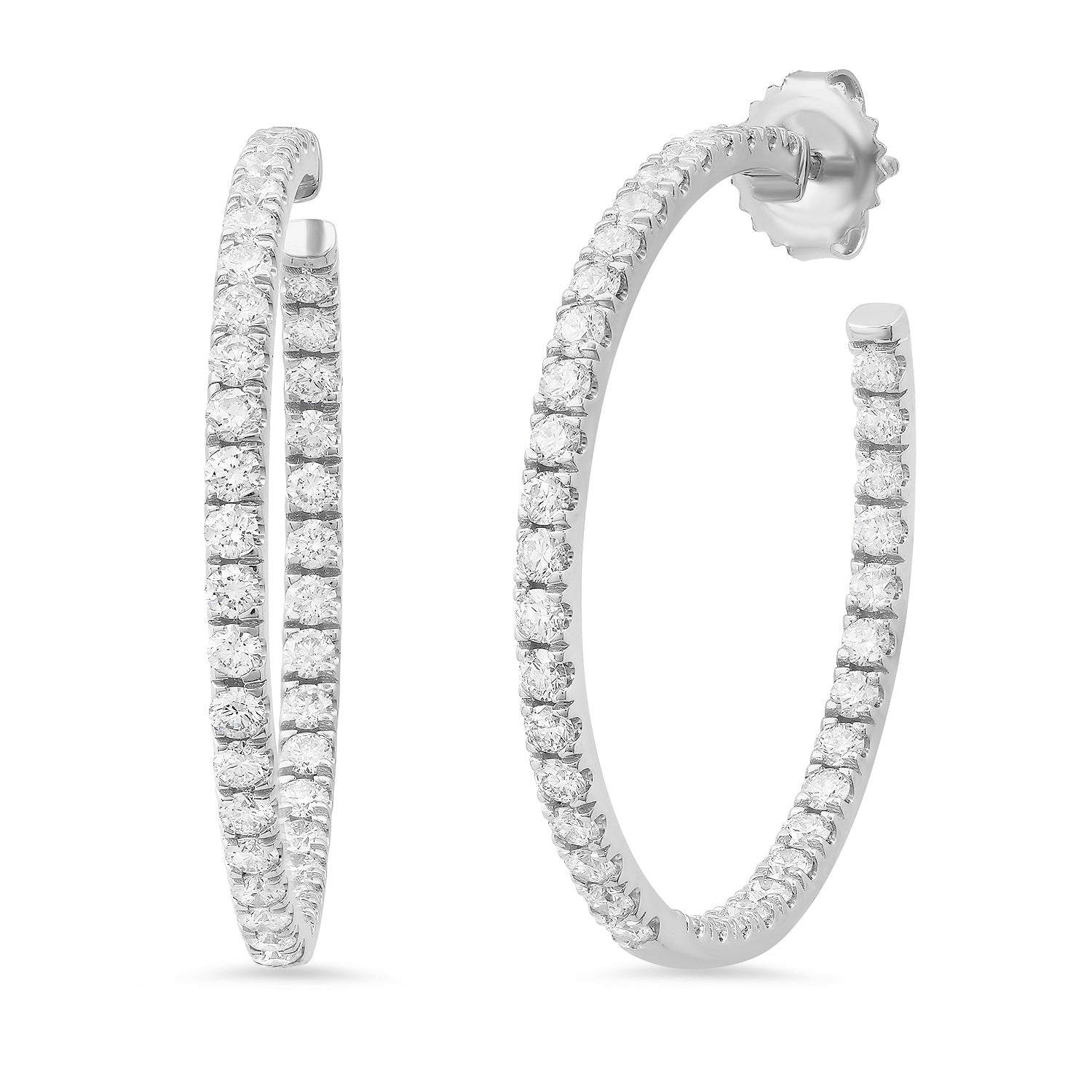 Standard Diamond Hoops