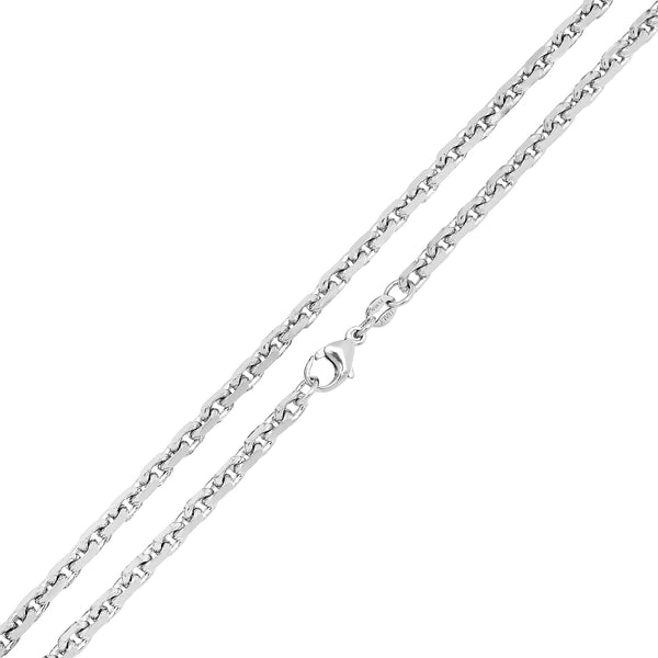 SEIY 3.5mmジャック ネックレス ホワイト 3.5MM Heavy Link (PLATINUM) - Jacoje