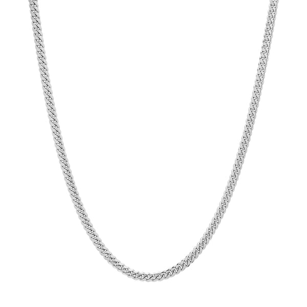 miami cuban chain ジルコニア　22inch 55cm 273g 3.2MM Miami Cuban Link (PLATINUM) - Jacoje