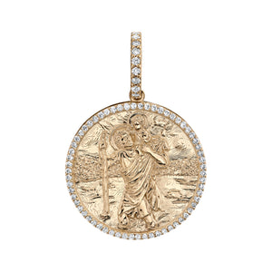 Standard Diamond St. Christopher Pendant