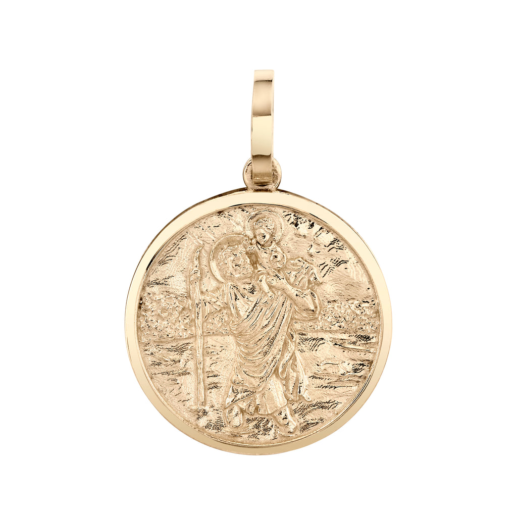 CRAFTD London Iced St Christopher ネックレス関税送料込 Iced St. Christopher Pendant & Chain | Silver | CRAFTD London