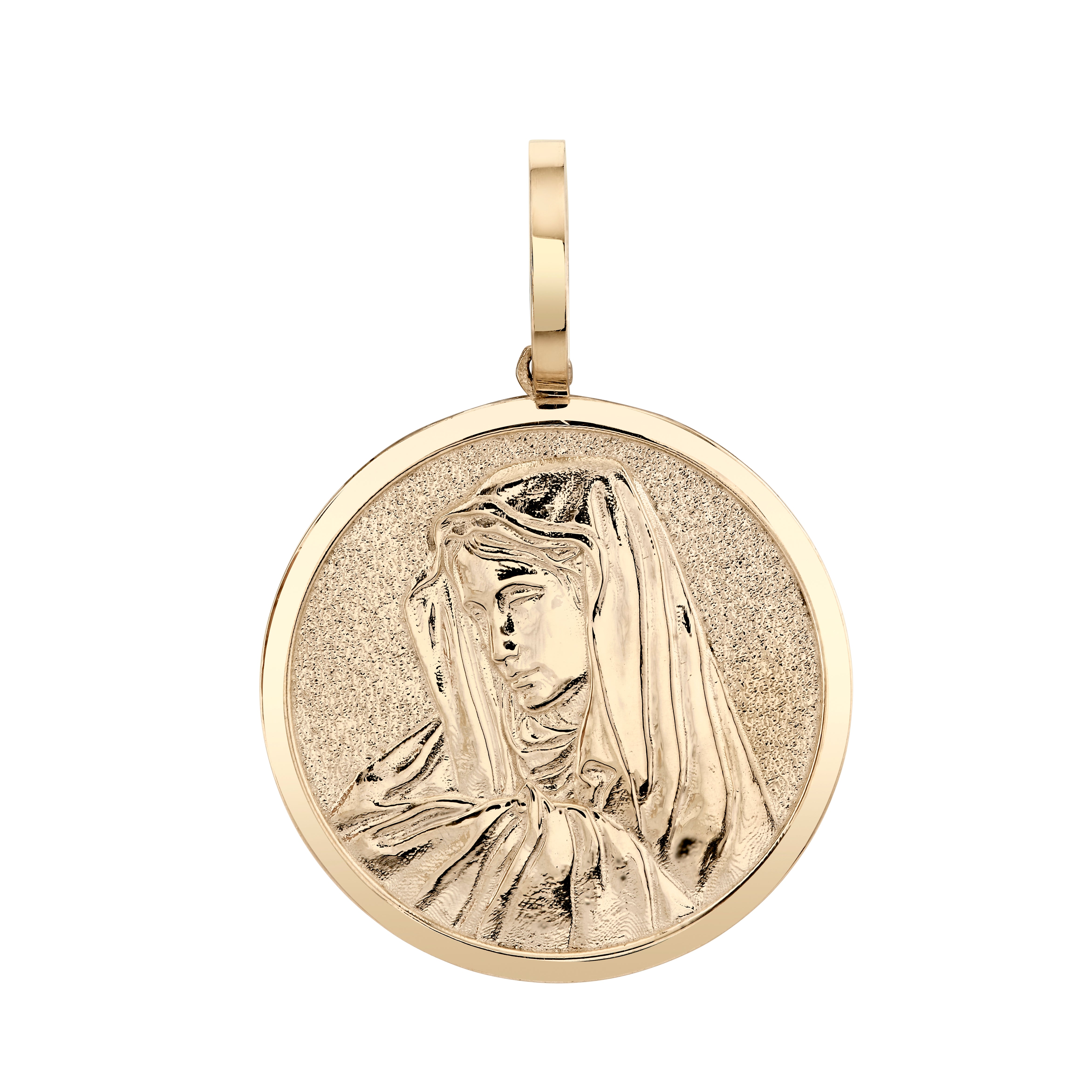 キングアイス ネックレス Virgin Mary Portrait Necklace Virgin Mary Portrait Necklace | Marz Lyfe – King Ice