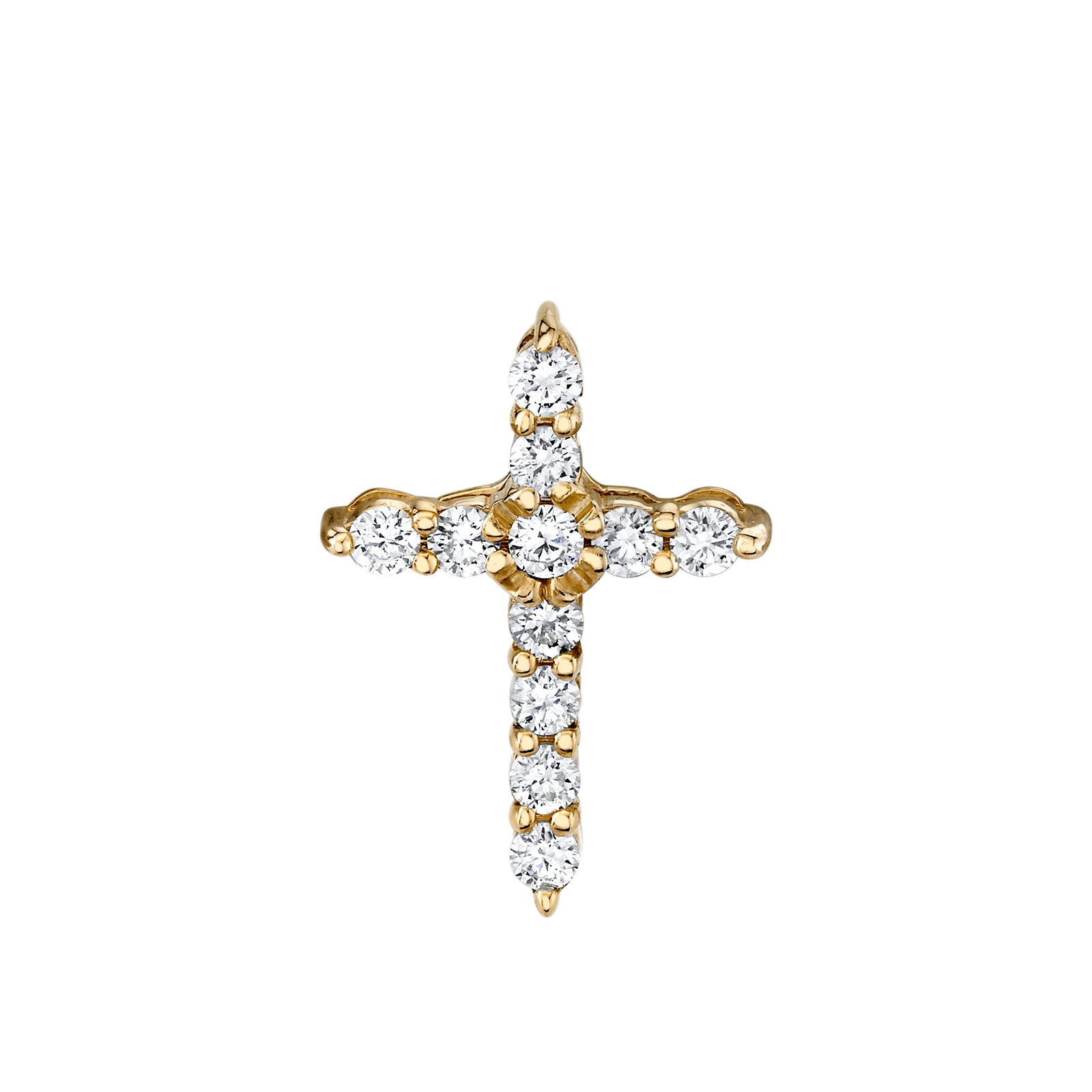 Micro Diamond Cross