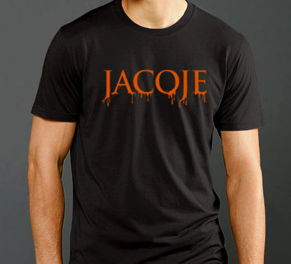 JACOJE ORANGE DRIP TEE