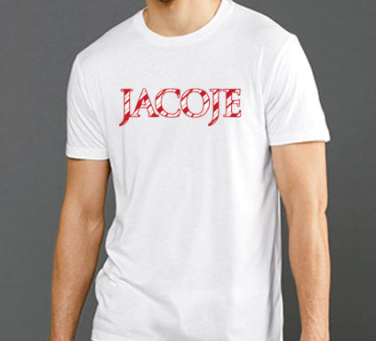JACOJE CANDY CANE TEE (WHITE)