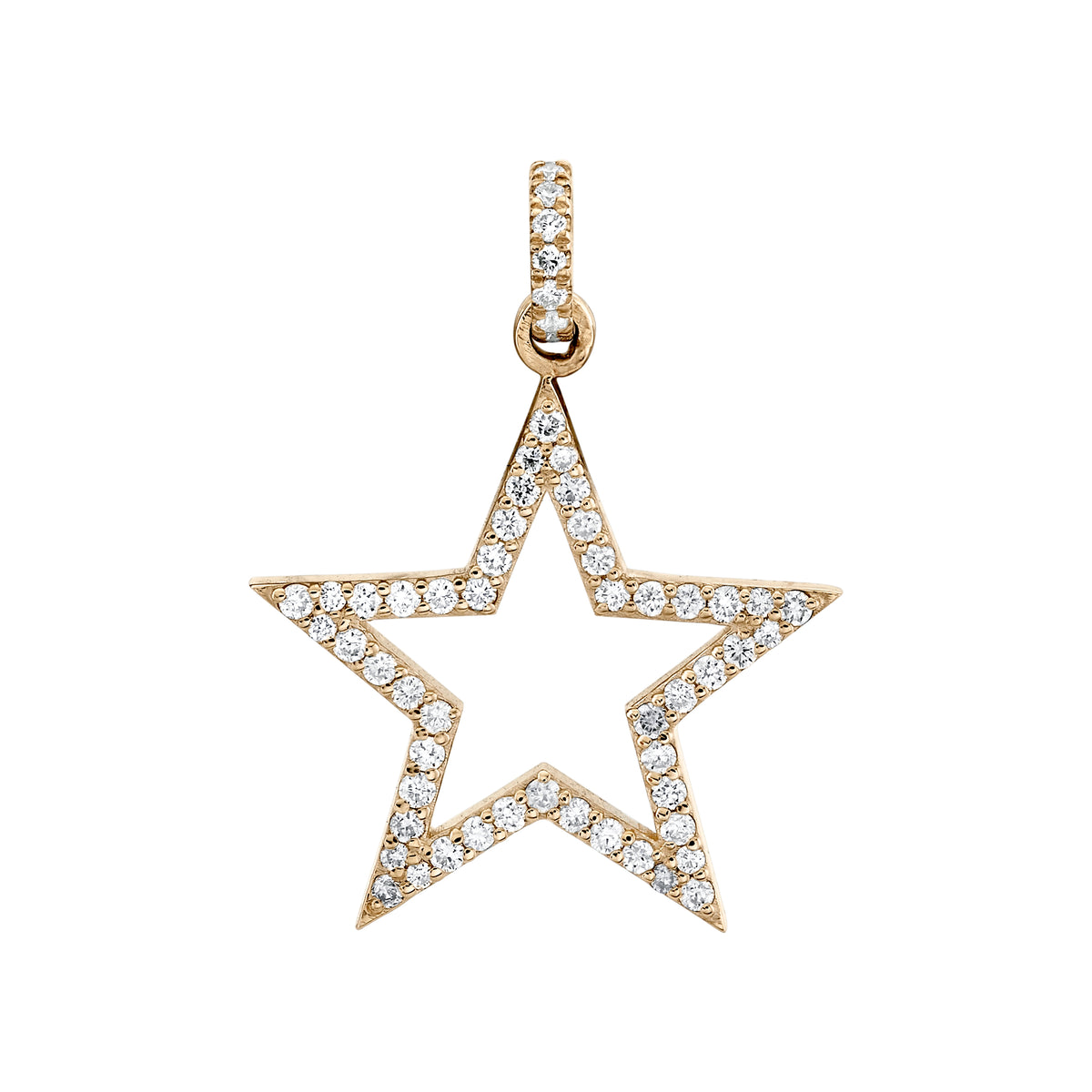 Mini Diamond Silhouette Star