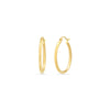 2MM Gold Hoops (1/2 inch)
