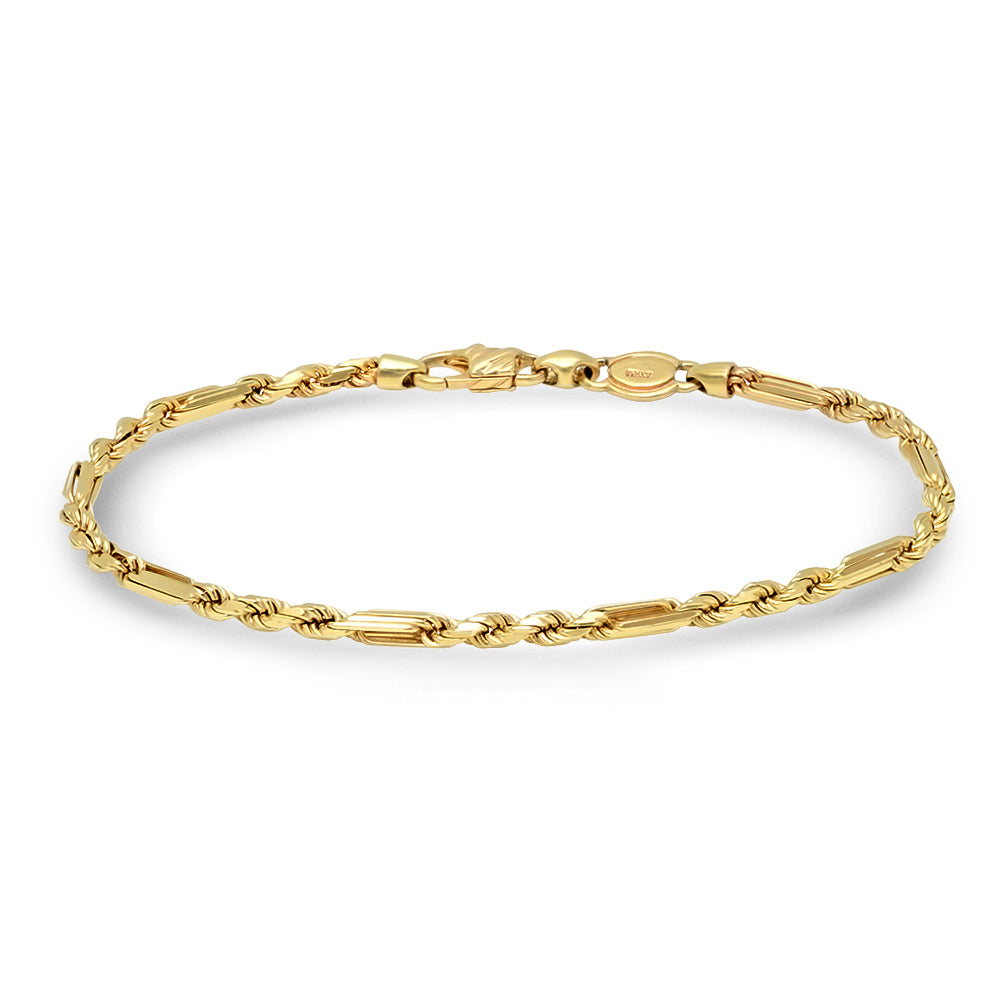 3MM Figarope Bracelet