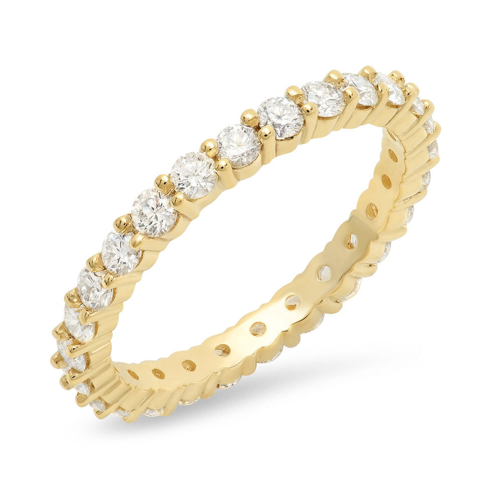 2MM Diamond Eternity Ring