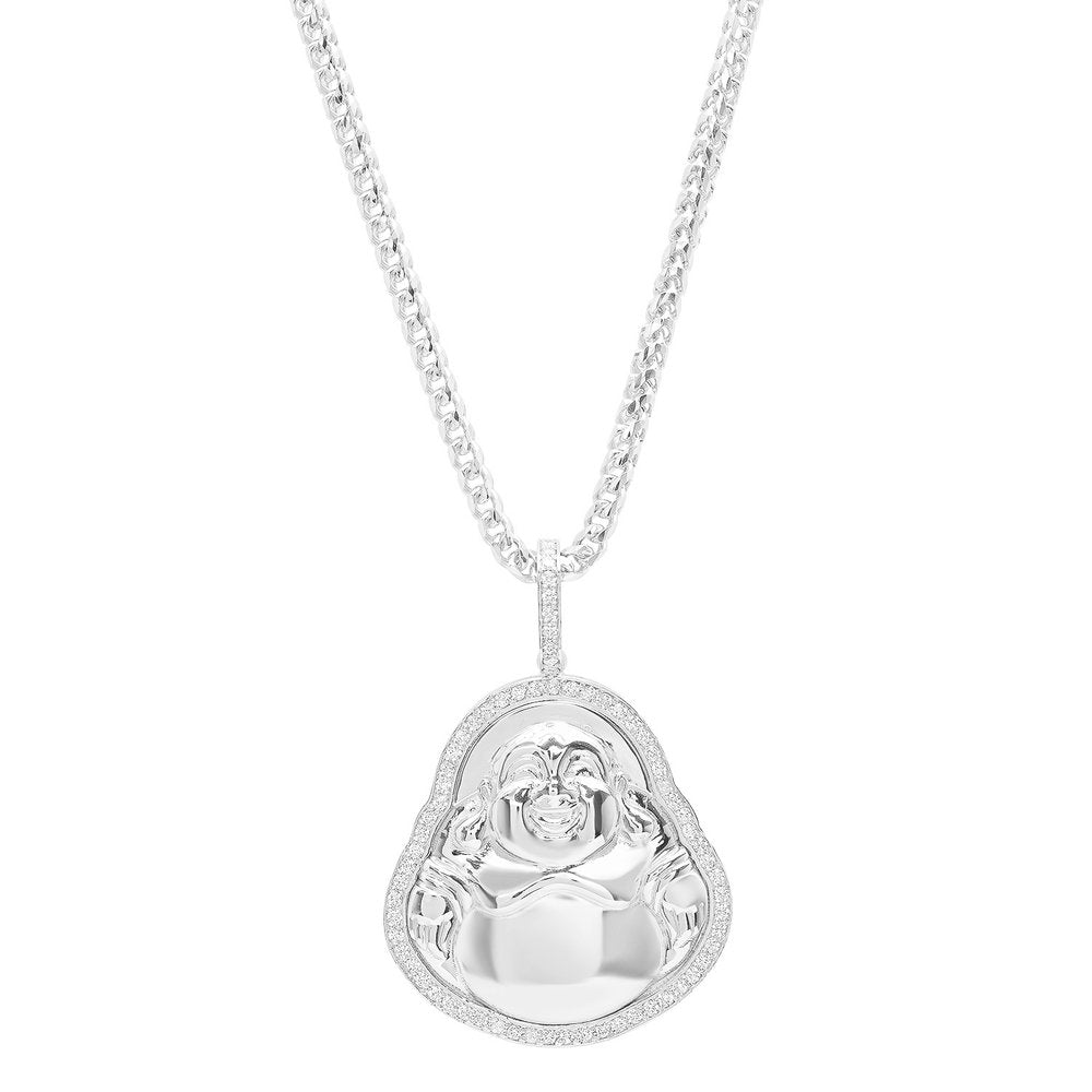 Standard Diamond Buddha Pendant