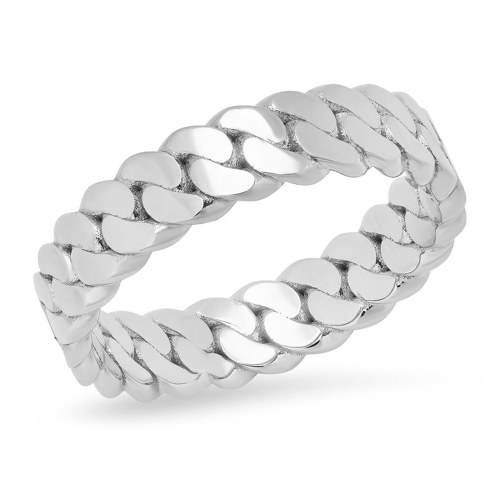 6MM Cuban Link Ring