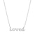 Loved heart necklace