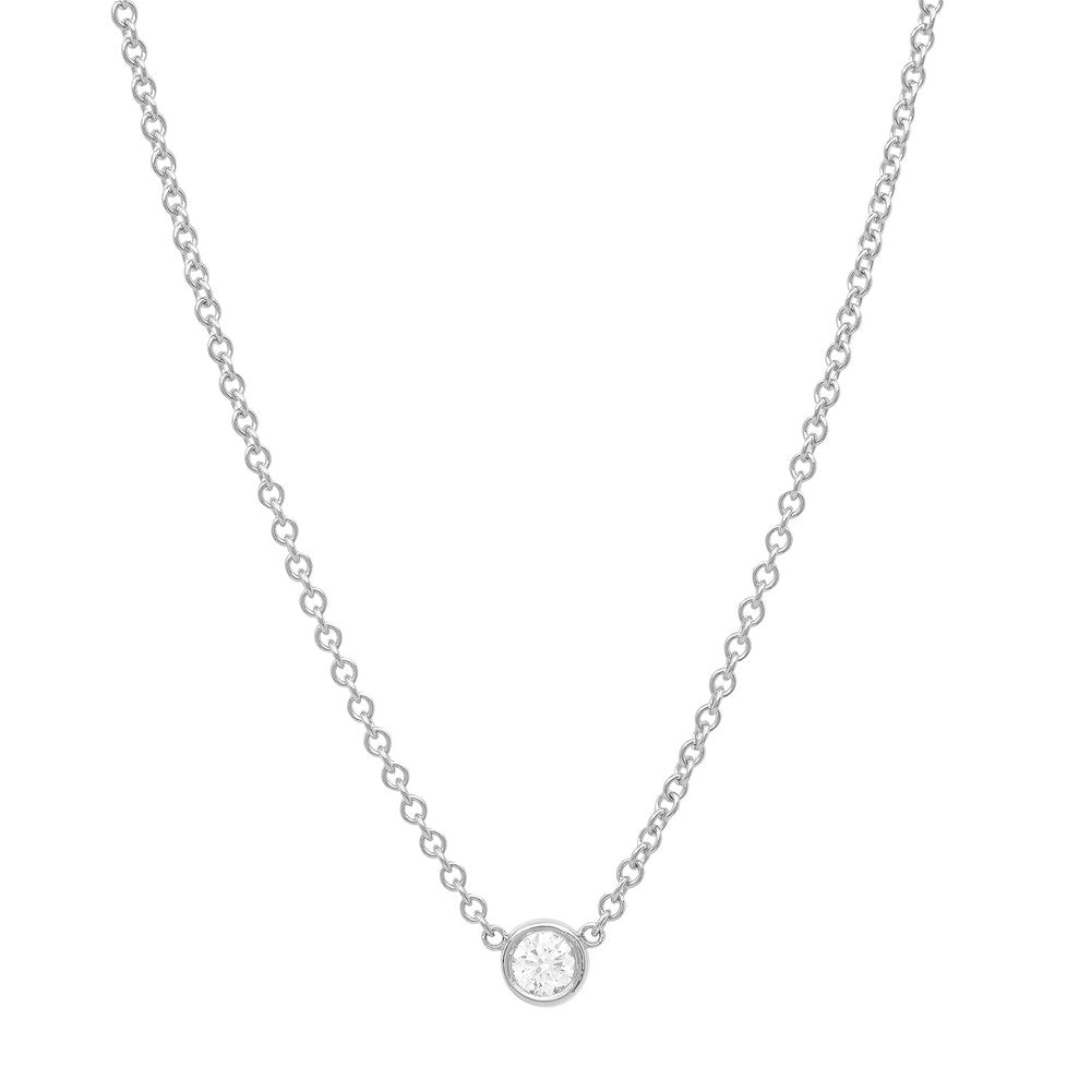 Diamond Solitaire Pendant