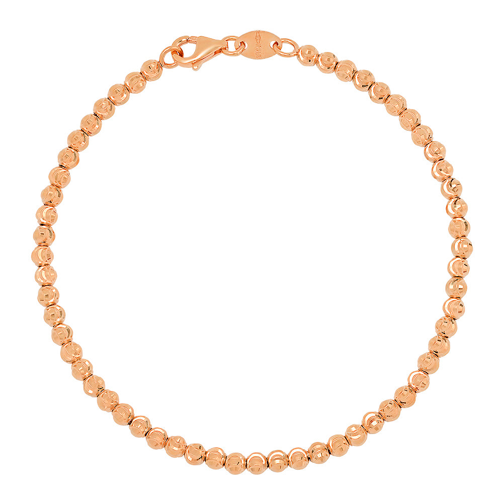 3MM Moon Cut Bracelet