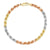 7MM TRI COLOR Rope Bracelet (DIAMOND CUT)