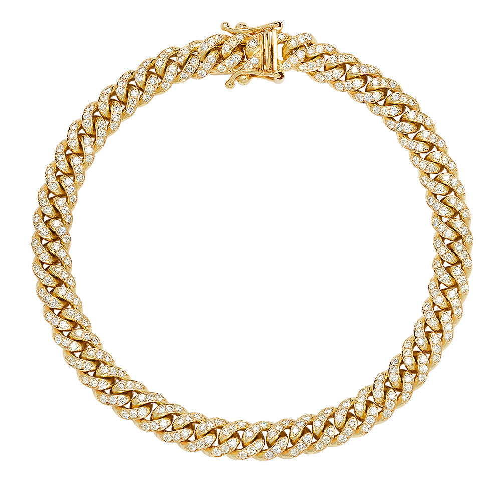 6MM Diamond Miami Cuban Link