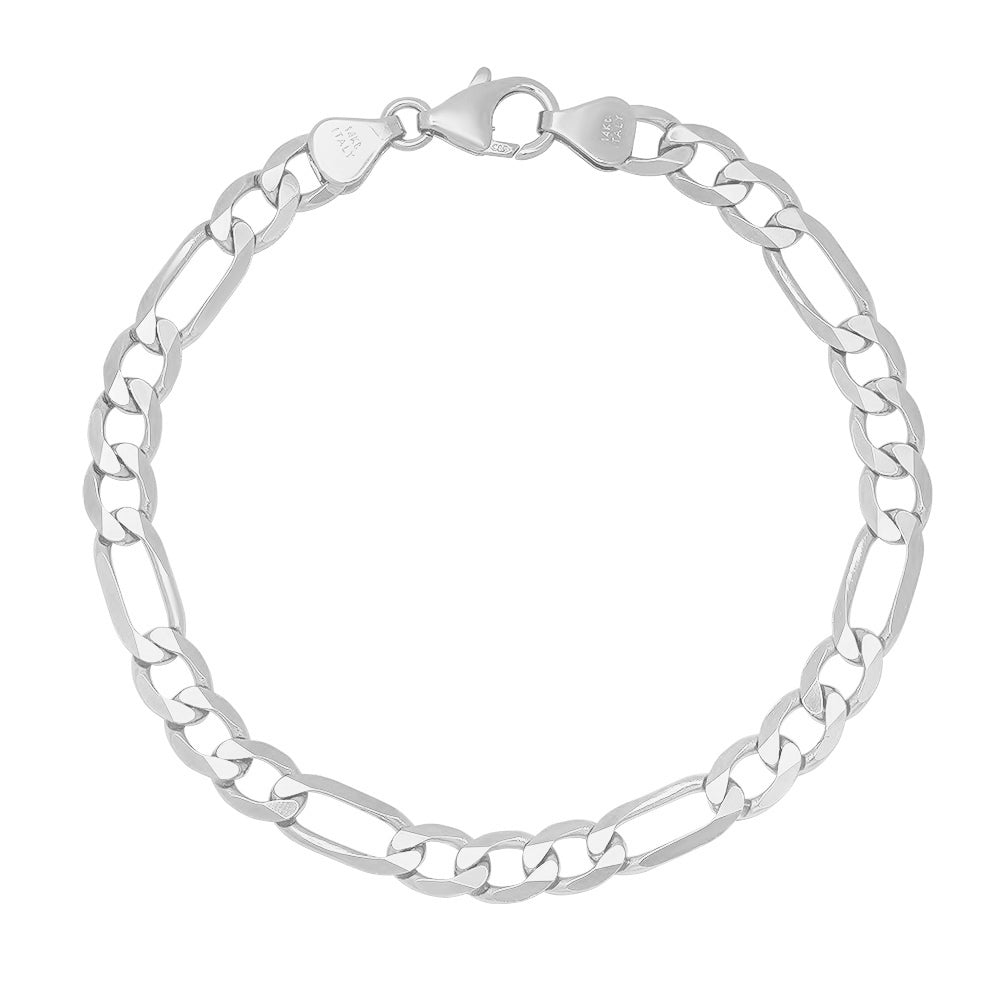 5.5MM Figaro Bracelet