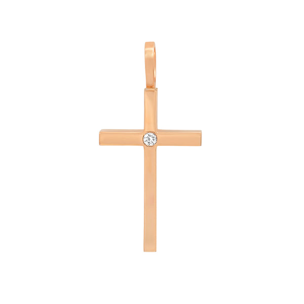 Standard Solitaire Diamond Boss Cross - Jacoje