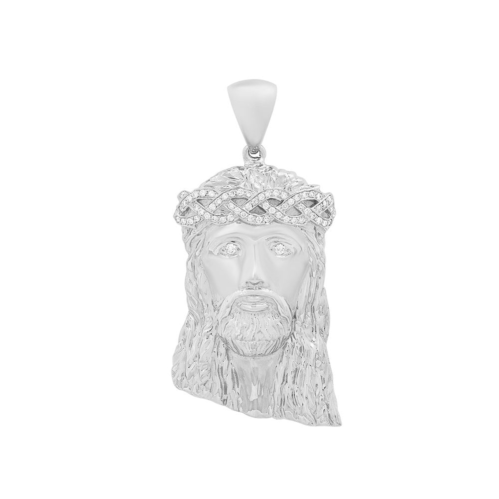Large Diamond Jesus Piece