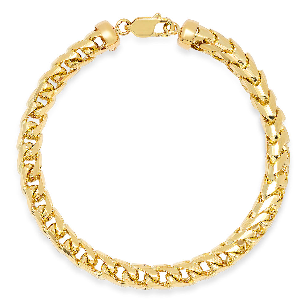 6.5MM Franco Bracelet (DIAMOND CUT)