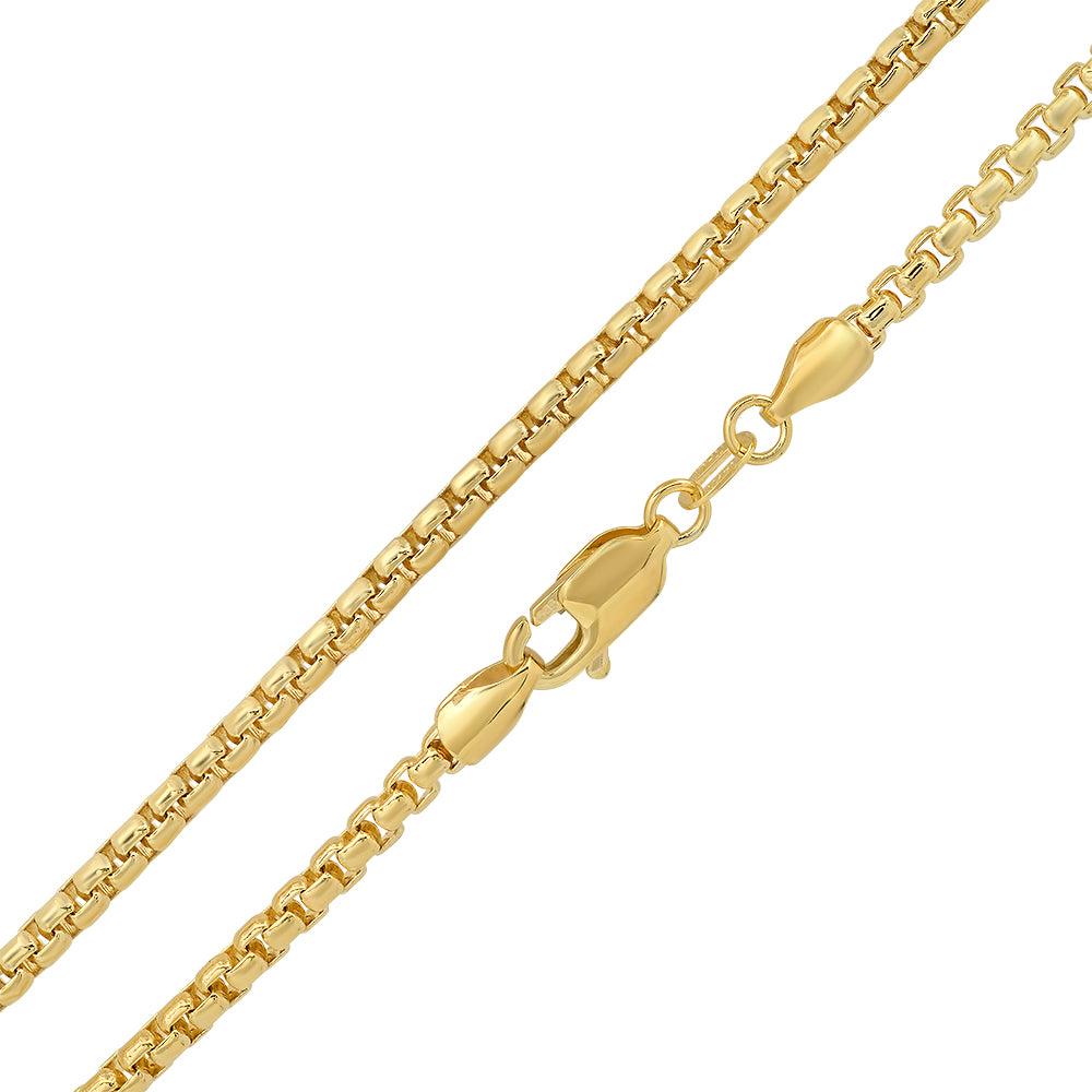 2.5MM Rounded Box Chain - Jacoje