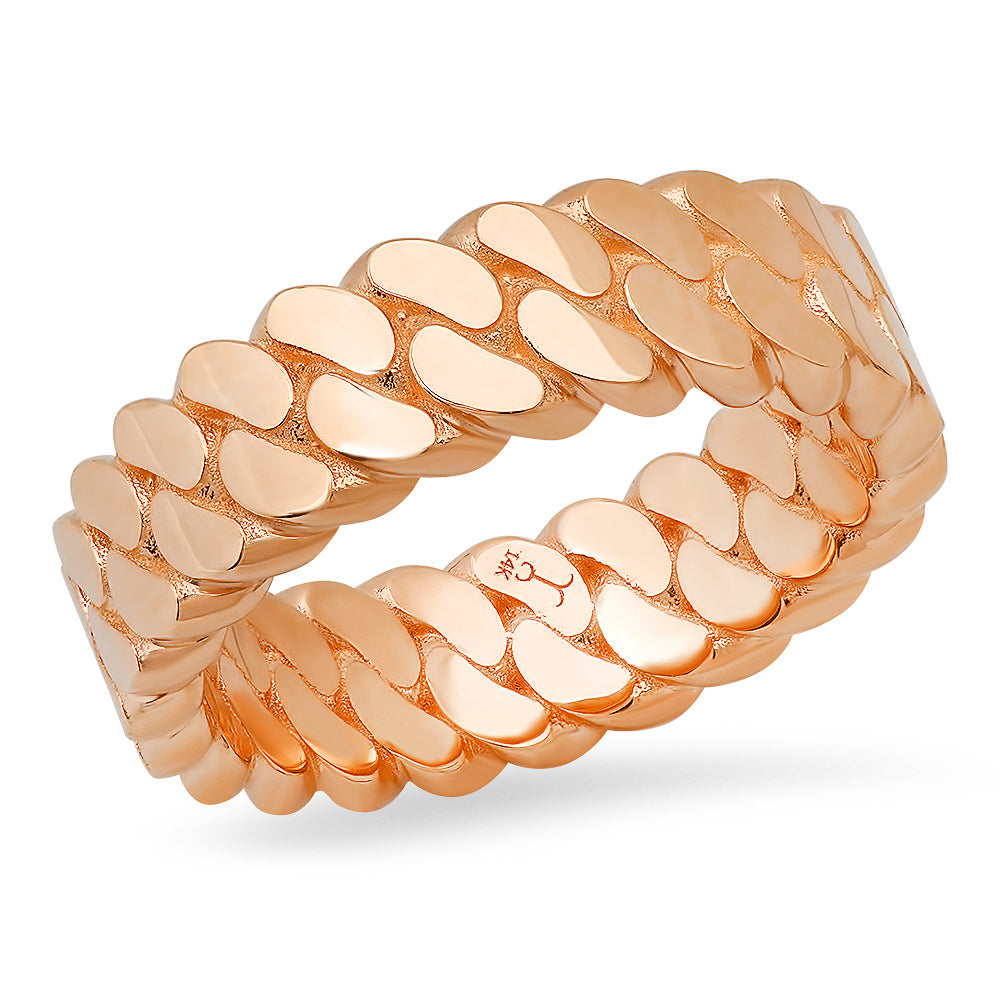 7MM Cuban Link Ring