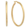 3MM Gold Hoops (1 3/4 inch)