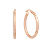 3MM Gold Hoops (1 1/4 inch)