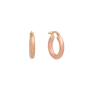 3MM Gold Hoops (1/2 inch)