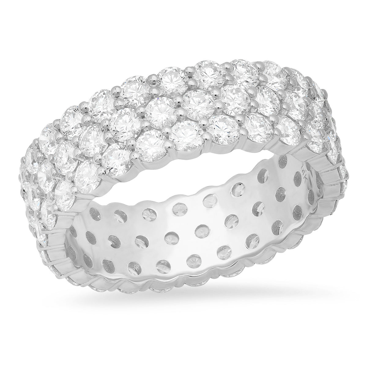 7MM Diamond Eternity Ring