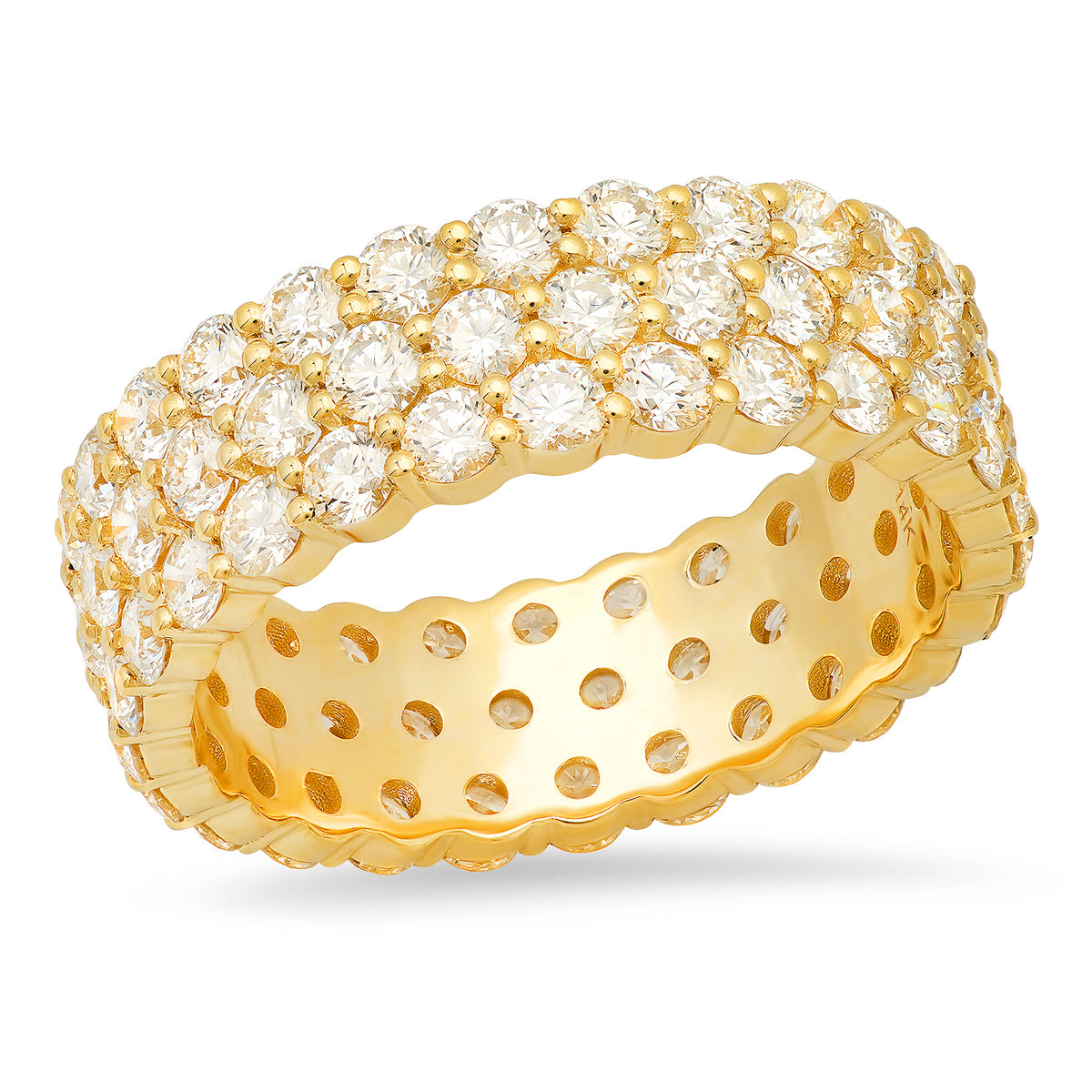 7MM Diamond Eternity Ring