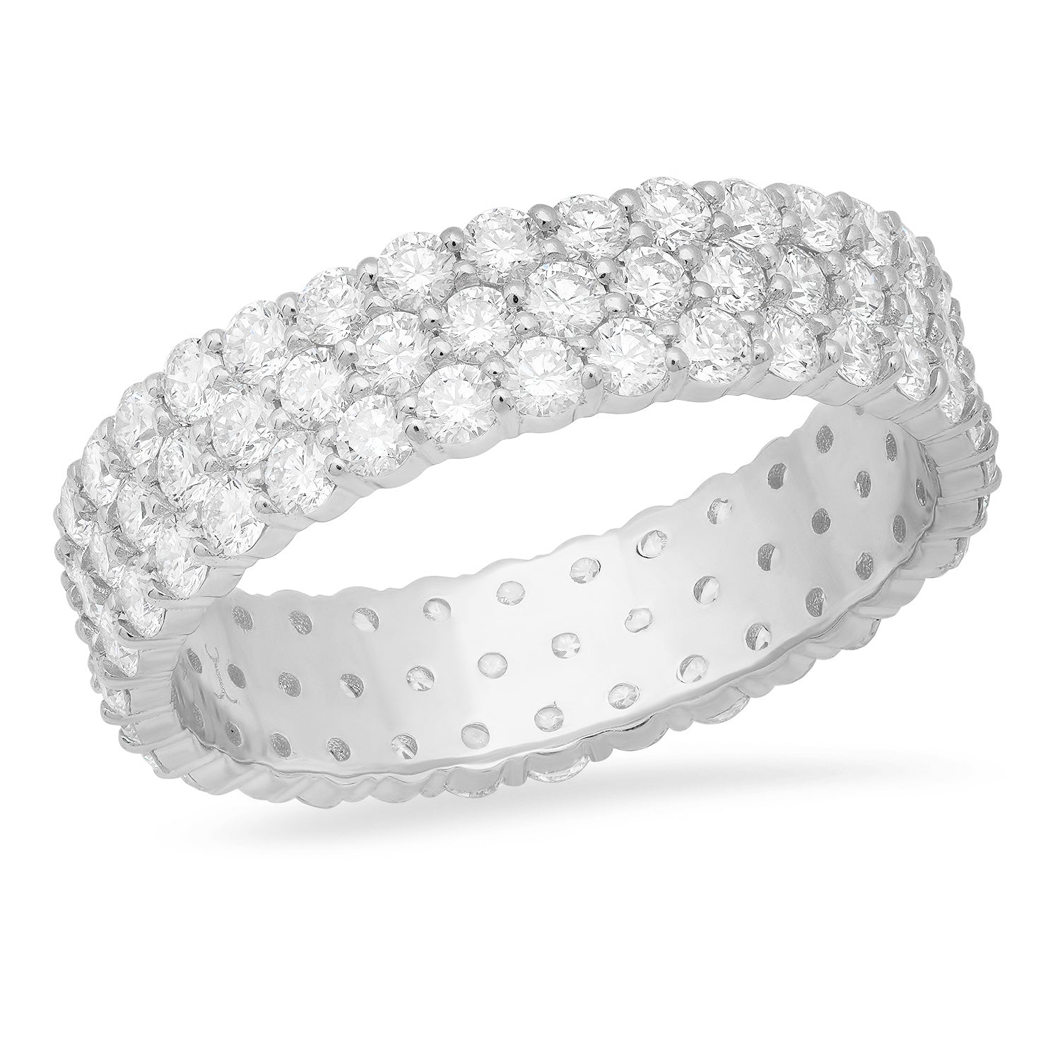 5.5MM Diamond Eternity Ring