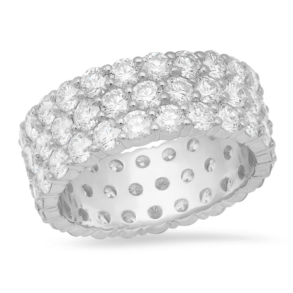 8.5MM Diamond Eternity Ring - Jacoje