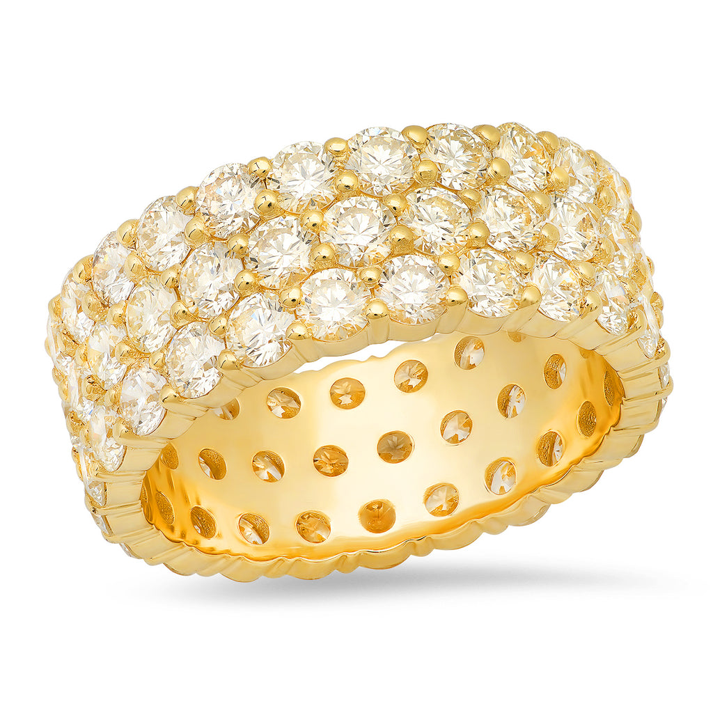 8.5MM Diamond Eternity Ring - Jacoje