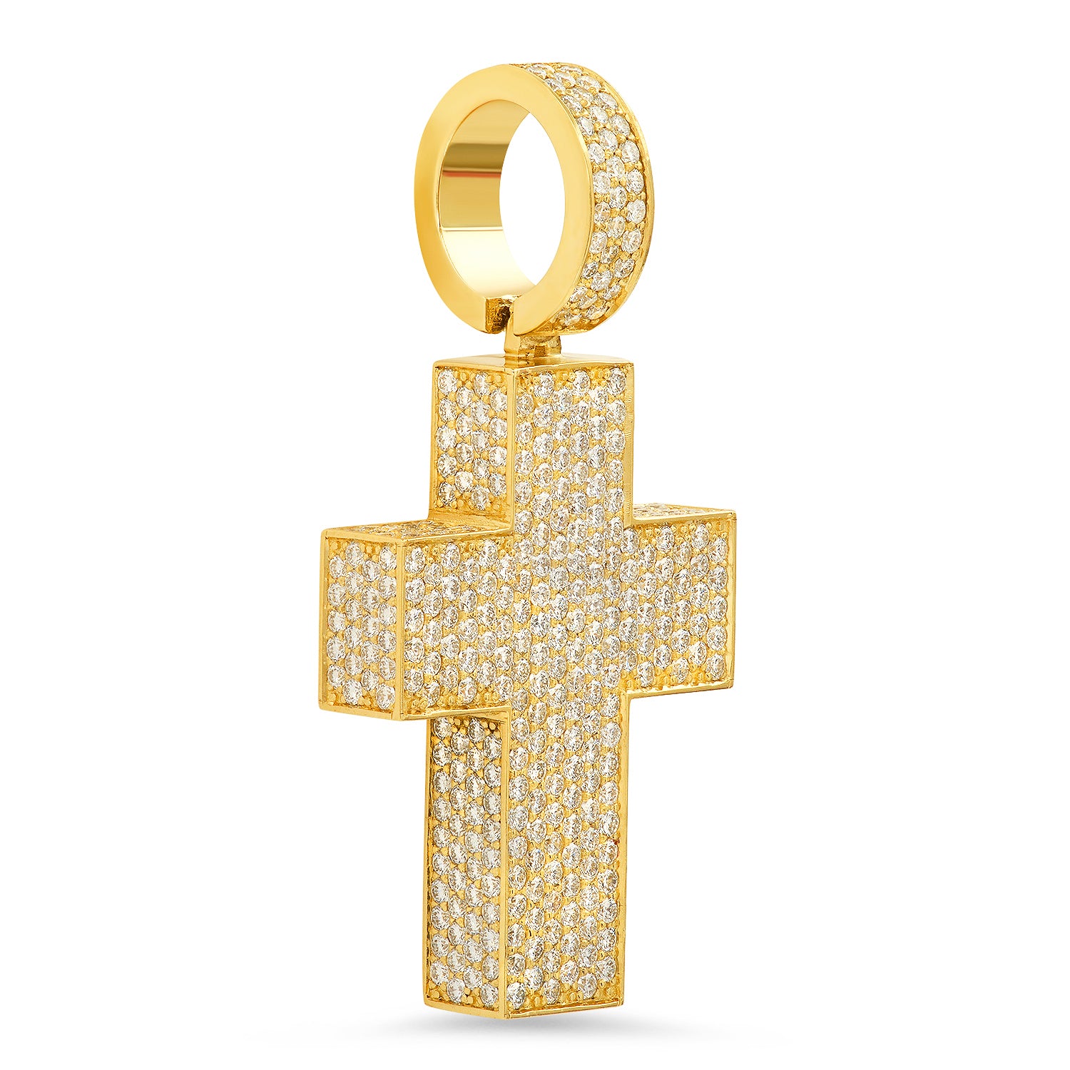 Standard Flooded Diamond BOX Cross